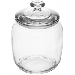 Pote 1L Hermético Pure Vidro